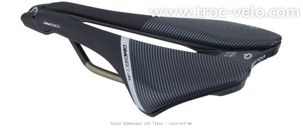 Selle PROLOGO DIMENSION TIROX - 143 - HARD BLACK - 3