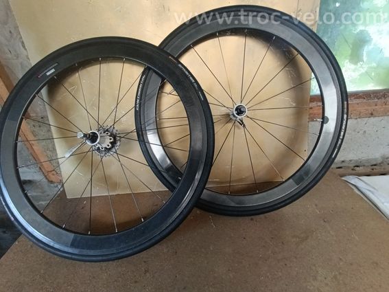Paire De Roues Carbone Vision Sc55 Boyau 11 Vitesses - 4