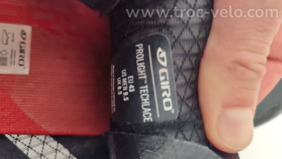 chaussure giro prolight techlace - 4