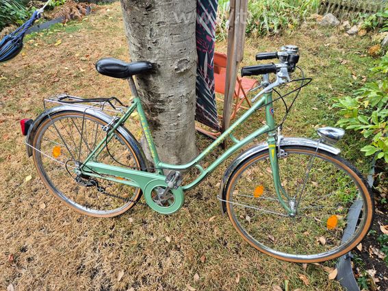 Vélo de ville vintage La Française - Vert métallisé