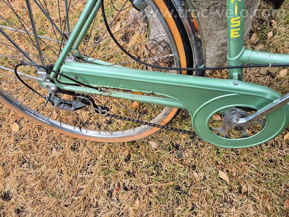 Vélo de ville vintage La Française - Vert métallisé - 3