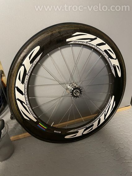 Roue arrière Piste - Zipp 808