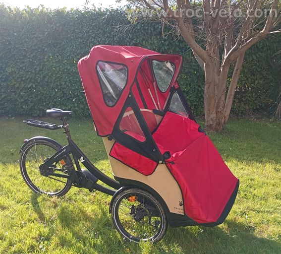 Vélo taxi triporteur électrique TRIOBIKE - 2