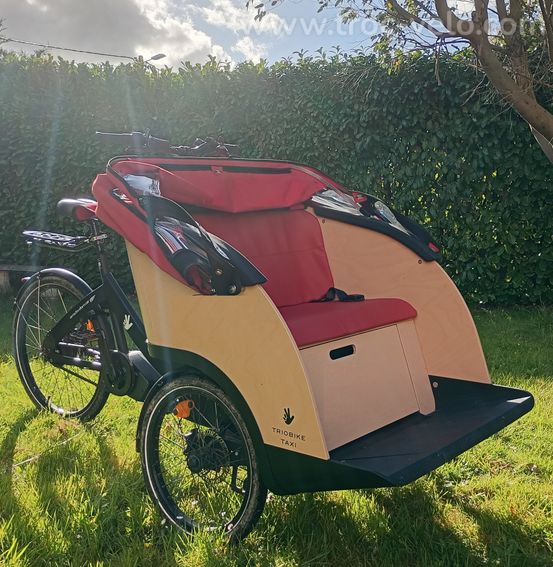 Vélo taxi triporteur électrique TRIOBIKE - 3