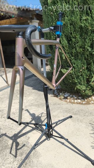 Kit cadre S-Works Aethos T.56 + cintre sworks + potence zipp sl - 3