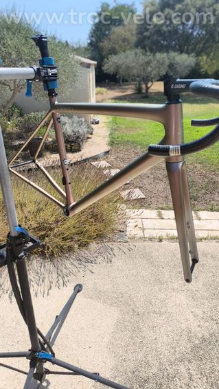 Kit cadre S-Works Aethos T.56 + cintre sworks + potence zipp sl - 4