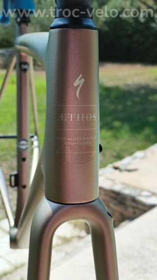 Kit cadre S-Works Aethos T.56 + cintre sworks + potence zipp sl - 8