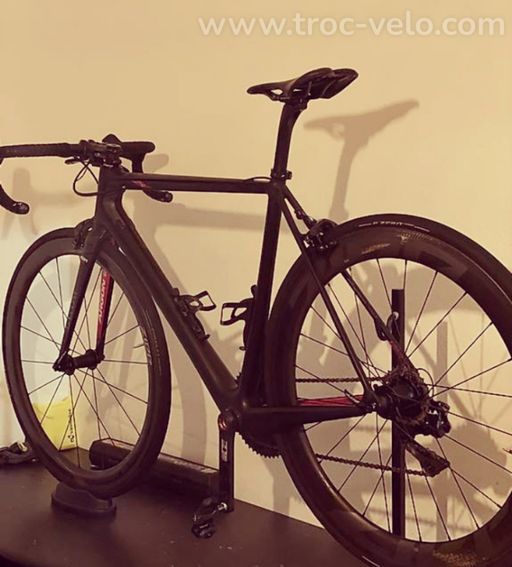 Superbe vélo de course haut de gamme en carbone argon - 2