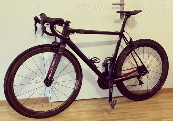 Superbe vélo de course haut de gamme en carbone argon - 3