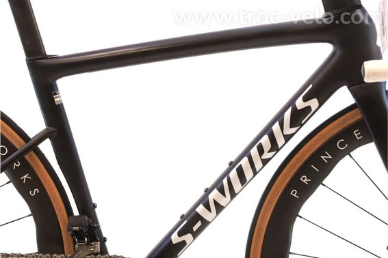Produit Reconditionne    Specialized S Works Tarmac Sl8 Di2 12v    Violet   Velo De Route   Tres Bon Etat - 2