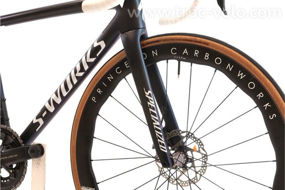 Produit Reconditionne    Specialized S Works Tarmac Sl8 Di2 12v    Violet   Velo De Route   Tres Bon Etat - 5