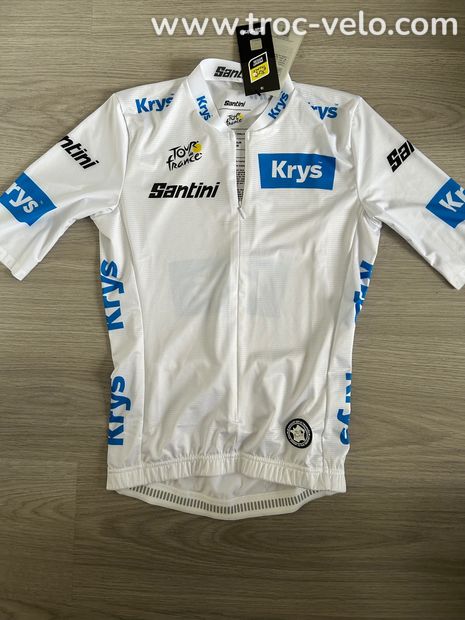 Vrai maillot Santini Race TDF 2024 TS  - 1