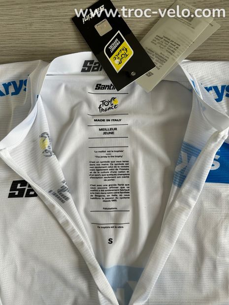 Vrai maillot Santini Race TDF 2024 TS  - 3