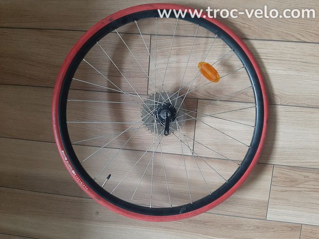 Roue arrière montée sur pneu Home Trainer - RIVERSIDE 500 - 1