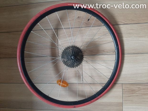 Roue arrière montée sur pneu Home Trainer - RIVERSIDE 500 - 2