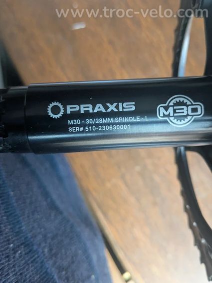 Pédalier Praxis Zayanté Carbon + bb386 evo - 4