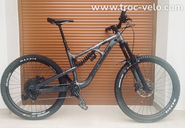 VTT Rocky Mountain Slayer 2020 Tout-Suspendu Noir/Gris M/167-177cm Très bon état 78240 - 4