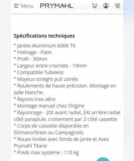 Roues PRYMAHL Orion A30 Pro - 3