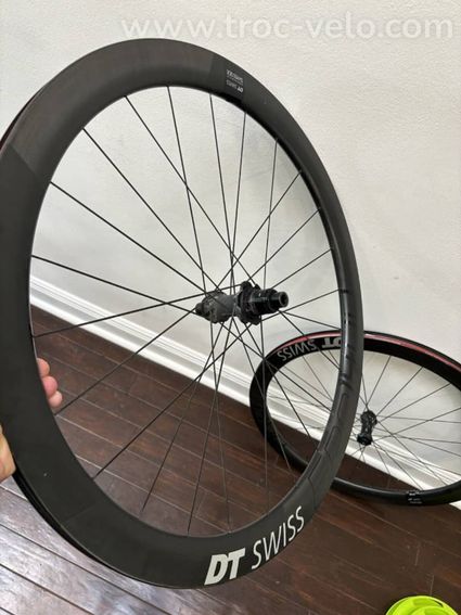 Paire de roues dt swiss ERC 1400 spline 35 disque  - 2