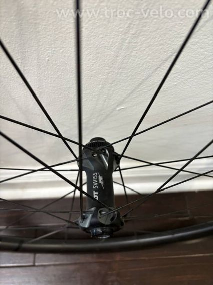 Paire de roues dt swiss ERC 1400 spline 35 disque  - 3