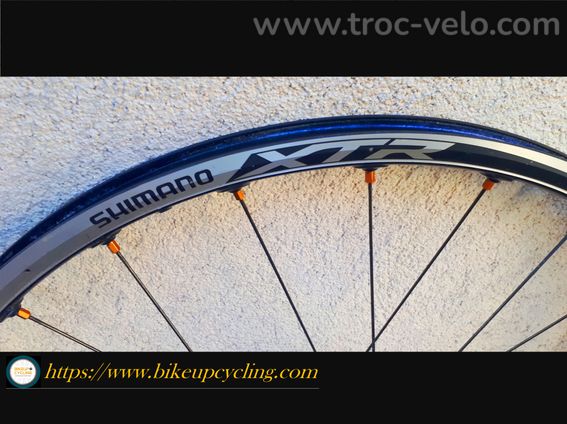 Tres rare paire de roues vtt shimano xtr 26