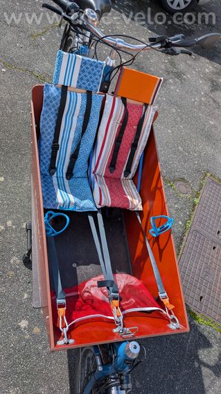 Vélo cargo Bakfiets biporteur long électrique - 4
