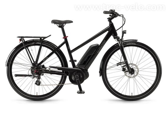 Vélo de Ville Electrique Winora Tria 7 Eco Lady 700 Noir – Taille S – 2022