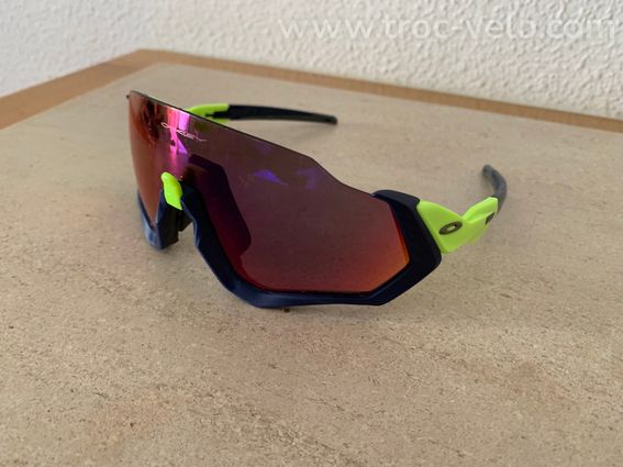 Lunettes Oakley FLIGHT JACKET Navy Prizm Road - 3