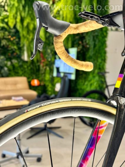 Vélo Factor O2VAM 54 Sram Red roues BlackInc Special Edition Attaquer - 9