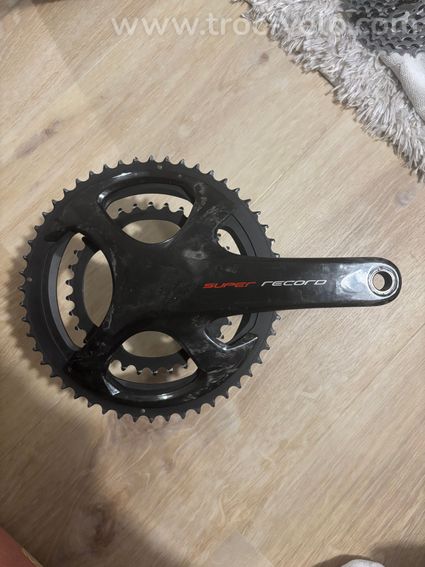 Pédalier Campagnolo Super Record EPS en 175mm