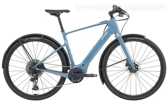 Vélo Electrique Cannondale Tesoro Neo 2 Carbon Bleu Taille S -2025