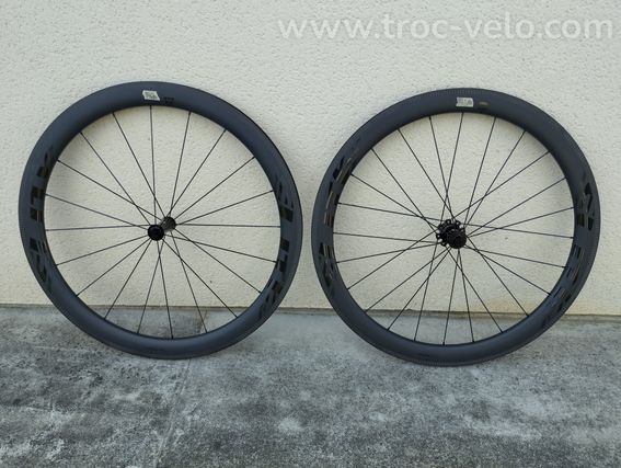 Roues carbone 50mm à patins