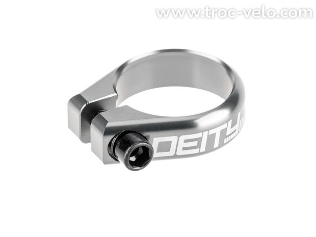 Collier de selle DEITY CIRCUIT - D.34.9mm - PLATINUM  - 1