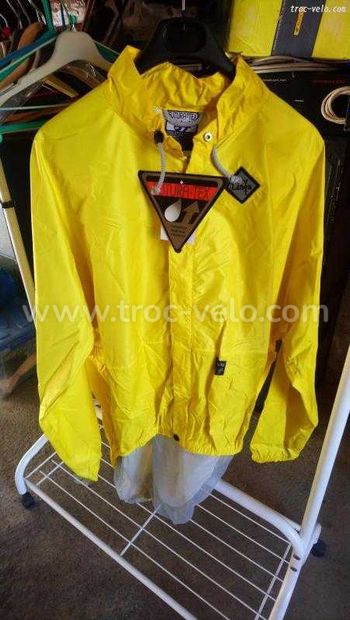 Veste de pluie jaune vet linea - 1