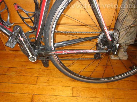 Velo route TIME VXRS Ulteam carbone Médium Campagnolo super record 11V - 4