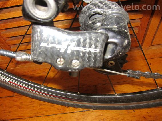 Velo route TIME VXRS Ulteam carbone Médium Campagnolo super record 11V - 6