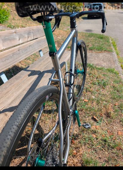 Gravel Alpha Explorer SL titane - 2
