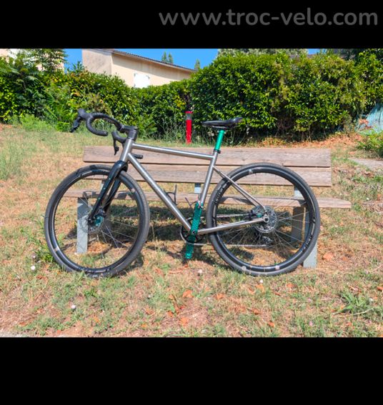 Gravel Alpha Explorer SL titane - 3