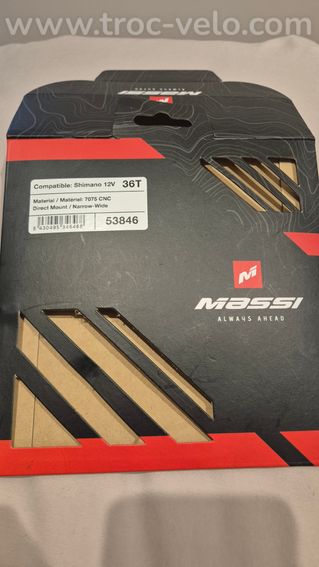 Plateau VTT Massi Shimano 12 vitesses - 3