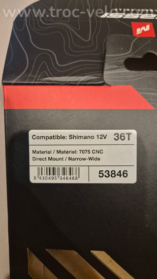 Plateau VTT Massi Shimano 12 vitesses - 4