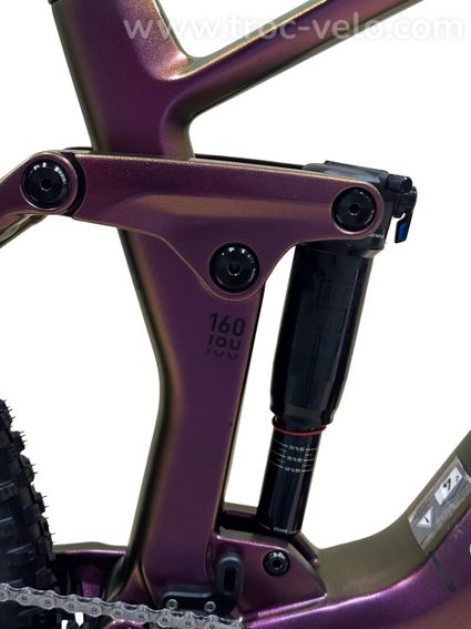 Cube Stereo Hybrid 160 HPC SLX 750 Carbon VTT électrique Shimano XT 2024  - 10