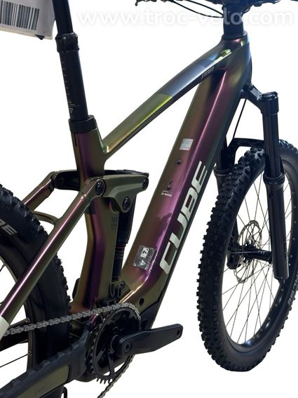 Cube Stereo Hybrid 160 HPC SLX 750 Carbon VTT électrique Shimano XT 2024  - 11