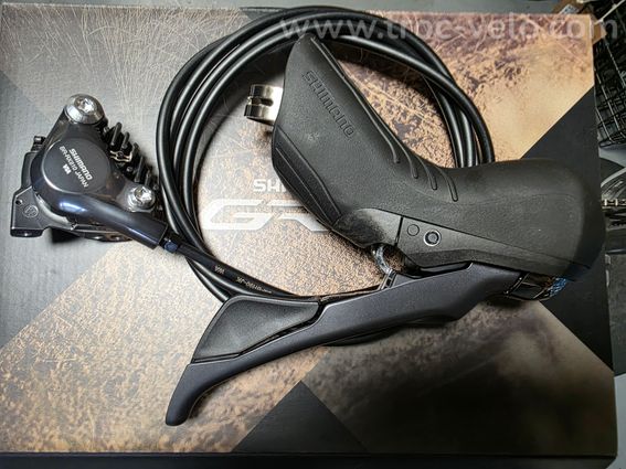 Ensemble levier/frein grx rx810 neuf shimano gravel - 3