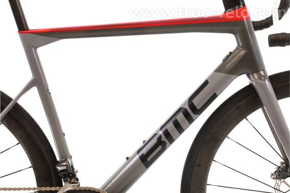 Produit Reconditionne    Bmc Teammachine Slr01 Four Di2 11v    Gris   Velo De Route   Tres Bon Etat - 2