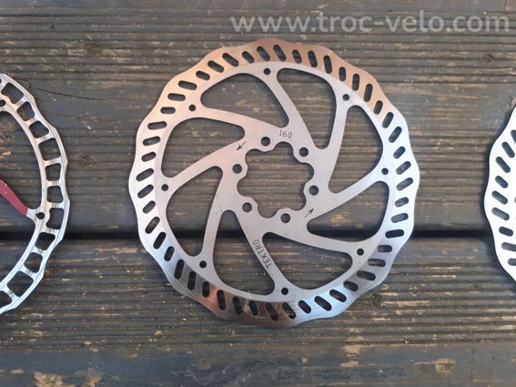 Disque de frein vtt 6 trous 160mm - 3