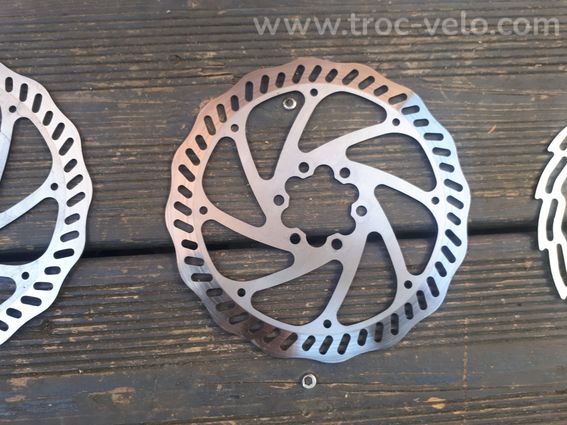 Disque de frein vtt 6 trous 160mm - 4