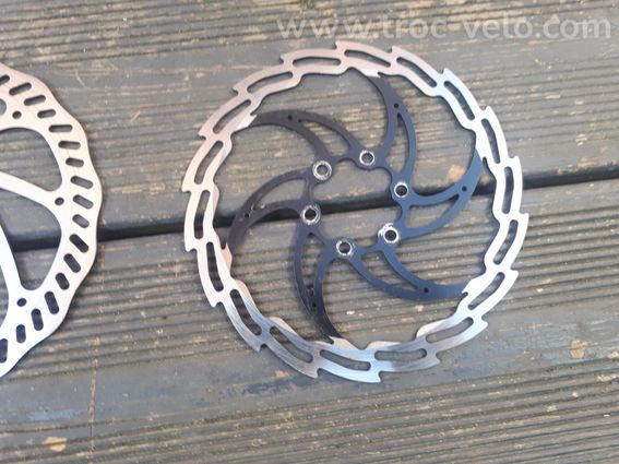 Disque de frein vtt 6 trous 160mm - 5