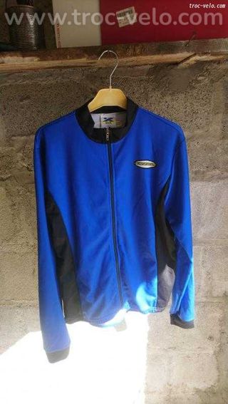 Maillot mi-saison bleu sherpa