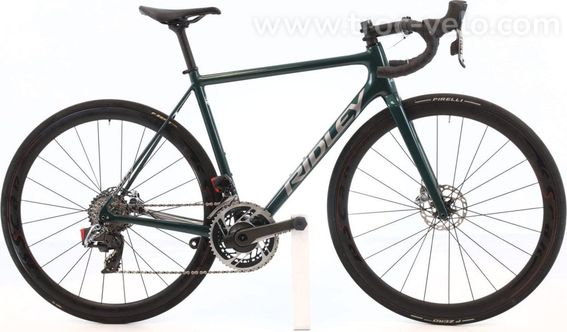 Produit Reconditionne Ridley Helium Slx Disc Axs 12v Vert Velo De Route Tres Bon Etat