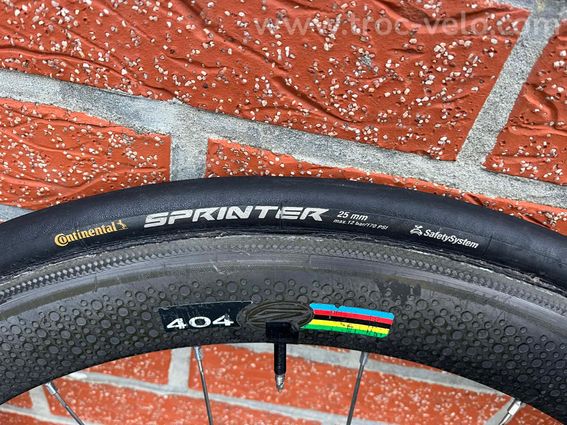 Roues ZIPP 404 carbone Boyaux  - 2